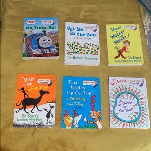 Dr. Seuss Vibrant Mini  Board Book Set for Kids